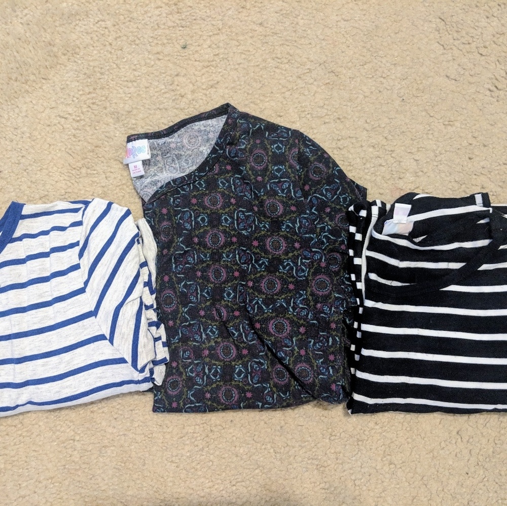 3 Luluaroe Julia lot sz medium